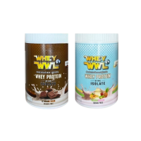 ราคา Wheywwl โปรตีนขนาดทดลองแบบกระปุก 200 g เวย์โปรตีนช็อคโกแลต 1 กระปุก เวย์โปรตีนซูกัส 1 กระปุก (239506873948959)