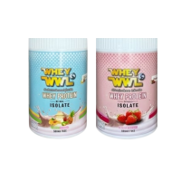 ราคา Wheywwl โปรตีนขนาดทดลองแบบกระปุก 200 g เวย์โปรตีนซูกัส 1 กระปุก เวย์โปรตีนสตอเบอรี่ 1 กระปุก (166447641654327)