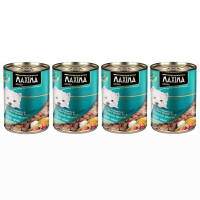 ราคา Maxima – อาหารเปียกสุนัข Lamb with Egg And Tuna 380 กรัม (x4 กระป๋อง) (837895665452794)