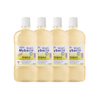 ราคา Mybacin น้ำยาบ้วนปาก สูตรออริจินัล ลดอาการเหงือกอักเสบ ขนาด 750มล แพ๊ค 4 ขวด (640209885734055)