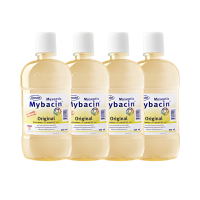 ราคา Mybacin น้ำยาบ้วนปาก สูตรออริจินัล ลดอาการเหงือกอักเสบ ขนาด 500มล แพ๊ค 4 ขวด (735068549631979)