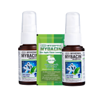 ราคา Mybacin (1 แถม 2) สเปร์ยพ่นคอ ขนาด 15 ml สูตรเบรท +เม็ดอมซิงค์รสapple 1 ซอง (226816113877132)