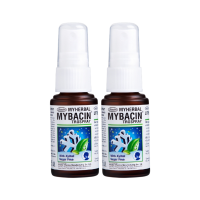 ราคา Myherbal Mybacin สเปรย์พ่นคอ สูตรเบรท บรรเทาอาการไอ ลดอาการอักเสบของช่องปาก ขนาด15 มล. แพ็ค2ชิ้น (117356215414801)