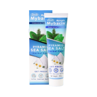 ราคา Mybacin ยาสีฟัน สูตรพีระมิดซีซอลท์ ปากสดชื่น มีฟลูออไรด์ฟันแข็งแรง ขนาด 50กรัม (306288555052757)