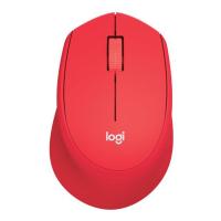 ราคา Logitech Wireless Mouse (เมาส์ไร้สาย) M331 Wireless Silent Plus (red) (804171924489861)