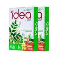 ราคา Idea Green กระดาษถ่ายเอกสาร 80 แกรม A4 บรรจุ 2 รีม (647632891600143)