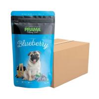 [12 ซอง] Prama Delicacy Snack undefined พราม่า เดลิคาซี่ สแน็ค รสผลไม้ ขนมสำหรับสุนัข บลูเบอรี่ ขนาด 70 กรัม (328193711798911)