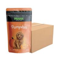 [12 ซอง] Prama Delicacy Snack undefined พราม่า เดลิคาซี่ สแน็ค รสผลไม้ ขนมสำหรับสุนัข ฟักทอง ขนาด 70 กรัม (307287757943152)