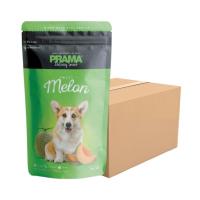 [12 ซอง] Prama Delicacy Snack undefined พราม่า เดลิคาซี่ สแน็ค รสผลไม้ ขนมสำหรับสุนัข เมลอน ขนาด 70 กรัม (655273766225727)