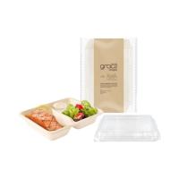 ราคา Gracz กล่องอาหาร 3 ช่อง พร้อมฝา 700 ml. รุ่น U300 (แพ็ค 25 ชุด) (เกรซ ซิมเปิล)กล่องกระดาษ กล่องอาหาร (189719356101525)