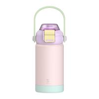 ราคา ซุปเปอร์ ล็อค ขวดน้ำสเตนเลส พร้อมหลอดดูดซิลิโคน 370 มล. รุ่น S179 สีม่วง (460994731001922)