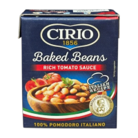 ราคา (1 Free 1) Cirio Baked beans ถั่วขาวอบซอสมะเขือเทศ ขนาด 380 กรัม (ci67=2) (183264720344312)