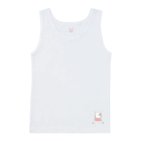 ราคา เสื้อกล้ามเด็กผู้หญิง ลายการ์ตูน Happi by Carson แพ็ค 1 ตัว (h008p1tt/wh)(ชุดชั้นในถุงฟ้า) สี : ขาว No.2,s (851676399410175)