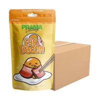 [12 ซอง] Prama Delicacy Snack พราม่า ขนมสุนัข ขนาด 60 กรัม / รสไข่ & เบคอน (206203925172129)