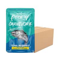 [48 ซอง] Pramy Carnivore พรามี่ คาร์นิวอร์ อาหารแมวโปรตีนสูงเนื้อสัตว์เน้นๆ มีให้เลือก 10 สูตร Gravy และ Jelly ขนาด 70g Cv1-ทูน่า&ไก่เกรวี่ (138390320141004)