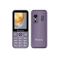 ราคา Inovo โทรศัพท์ปุ่มกด I-14 Zen ปุ่มใหญ่ จอกว้าง 2.9 นิ้ว ระบบ Dual Sim (2 ซิม) รองรับ 3g/4g พร้อมประกันศูนย์ 1 ปี Purple (407534212948021)