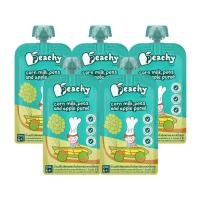 ราคา Peachy อาหารเสริมเด็กรสผักผลไม้ รสน้ำนมข้าวโพดผสมถั่วลันเตาและแอปเปิ้ลบด 5 ถุง undefined (r19 = 5 ถุง) (453394101475281)