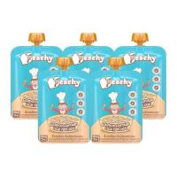ราคา Peachy อาหารเสริมสำหรับเด็ก 7 เดือน ขึ้นไป รสข้าวกล้องต้ม ปลาแซลมอน 5 ถุง (r10 = 5ถุง) (773946952453382)