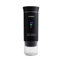 ราคา Homemi เครื่องชงกาแฟพกพา Portable Electric Espresso Machine ทำงานไร้สาย ชงได้ทั้งแคปซูลและผงกาแฟสด Hm0108 (สีดำ) (249524994708810)