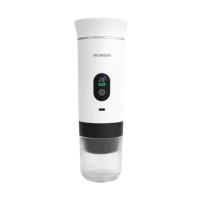 ราคา Homemi เครื่องชงกาแฟพกพา Portable Electric Espresso Machine ทำงานไร้สาย ชงได้ทั้งแคปซูลและผงกาแฟสด Hm0109 (สีขาว) (745944161972218)