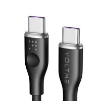 1m Cable Type-c To Type-c Voltme (100w,c2032) Black - A0162297 (367716582019714)