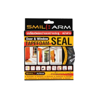ราคา Smilearm® เทปโฟม ติดขอบประตู กันเสียง เทปซีลประตู เทปติดประตู โฟมกันกระแทก (244574908356360)