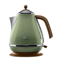 ราคา De'longhi กาต้มน้ำไฟฟ้า Icona Vintage รุ่น Kbov2001.gr (เขียว) (754296800366212)
