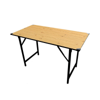 ราคา Koomsquare โต๊ะยาวพับได้ (4 ฟุต) 60x120x75 ซม. ลายไม้ #4 (860476757808985)