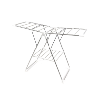 ราคา Koomsquare ราวตากผ้า แสตนเลส พับเก็บได้ ทรงผีเสื้อ #ylt-0501b (671048533021896)