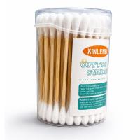ราคา เซต 5 กล่อง (400ก้าน) สำลีก้านไม้ฝ้ายแท้ 100% undefined คอตตอนบัต Cotton Bud สำลีอนามัย 2 หัว (798047433509564)