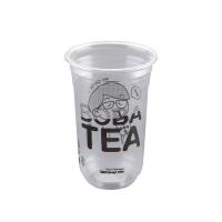 ราคา [ckm22u] แก้วพลาสติก ชาไข่มุก สกรีนลาย Boba Tea ขนาด 22 ออนซ์ ปาก 95 ทรงแคปซูล บรรจุ 50 ใบ/แถว (901569786925374)