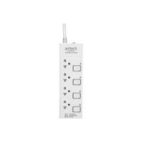 ราคา Anitech ปลั๊กไฟ 4 ช่อง 4 สวิตช์ รุ่น H7154 สายยาว 5 เมตร กำลังไฟ 3500 วัตต์ (424929388082700)
