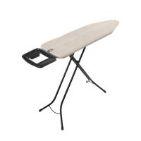 ราคา Brabantia โต๊ะรีดผ้า Ironing Board B ขนาด124 x 38cm-พร้อมที่วางเตารีดไอน้ำ(solid Steam Iron Rest)ผ้าฝ้าย Fairtrade100% Denim Grey-236129 (361367752920818)