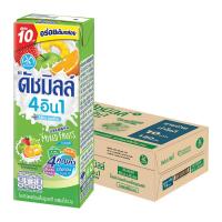 ราคา ดัชมิลล์ นมเปรี้ยว ยูเอชที รสผลไม้รวม 180 มล. 48 กล่อง (7078768312515)