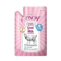 [1ซอง] Pramy Sterilized Goat Milk With Colostrum นมแพะ สเตอริไลส์ เสริมนมน้ำเหลือง ขนาด 60g / Gm02-นมแพะสีชมพู (419576402450557)