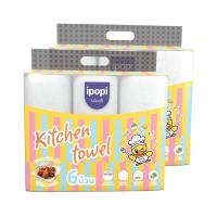 ราคา ipopi กระดาษทิชชู่ครัวสำหรับเช็ดคราบน้ำมันและเช็ดสิ่งสกปรกkitchen Tissue undefined 12 ม้วน (976653143986745)