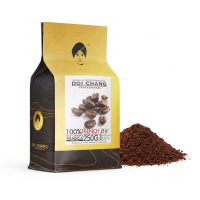 ราคา กาแฟคั่ว French คั่วเข้ม 2 ถุง, ชนิด บดละเอียด Fine Ground Type ( รวม 2 ถุง x 250g.) Doi Chang Professional สำหรับ เครื่องชงกาแฟ ดริป Moka pot 25002 (900120859080231)