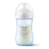 ราคา Philips Avent ขวดนมรุ่น Natural Response ขนาด 9 ออนซ์/260 มล.(ขวดฟ้า) (663063419867662)