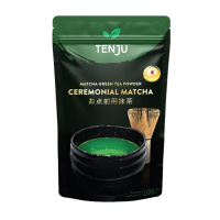ราคา Tenju เซเรโมเนียล มัทฉะ 100 กรัม ผงชาเขียว ผงมัทฉะ มัทฉะ ceremonial grade มัทฉะเกรดพิธีการ จากญี่ปุ่น Matcha (ตรา เทนจู) (811764413964705)