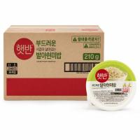 ราคา แฮทบัน ข้าวกล้องเกาหลีหุงพร้อมทาน 210 กรัม(ยกลัง 36 ถ้วย) (591942215809944)