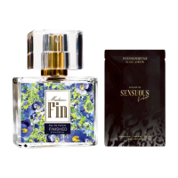 ราคา Madame Fin น้ำหอมมาดามฟินรุ่นคลาสสิคขนาด 10 ml. 1 ขวด+โลชั่นขนาดพกพา ขนาด 10ml 1 ซอง (คละ) น้ำหอมฟ้า 10ml. (850835334264142)