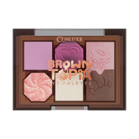 ราคา Cosluxe Browntopia Eye Palette พาเลทอายแชโดว์ 4 หลุม โทนน้ำตาลธรรมชาติ ติดทน แต่งตา Everyday Look Sweetie Donut (934062204949776)
