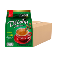 ราคา [ยกลัง] กาแฟเดอลองคอฟฟี่มิกซ์ ไขมันต่ำ รสชาติเข้มข้น กาแฟคอฟฟี่มิกซ์ 3in1 undefined จำนวน 18 ถุง (ซอง 18 กรัม x 22 ซอง/ถุง) 1 ลัง (18 ถุง) (175789064655635)