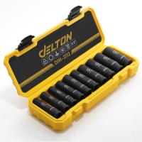 ราคา Delton ชุดลูกบล็อกกระแทกยาว ขนาด 1/2 นิ้ว (4 หุน) จำนวน 10 ชิ้น รุ่น Dim-3112 พร้อมกล่องพลาสติกกันกระแทกอย่างดี (728000456340370)