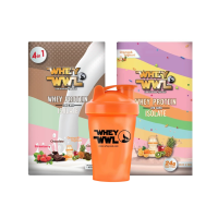 ราคา Wheywwl เวย์เพชรจ้า ลดไขมัน/เพิ่มกล้ามเนื้อ - เวย์โปรตีนขนาดทดลอง 2 กล่อง (จับคู่! แก้วเชคเกอร์) ซูกัส,4 in 1 (630126791415969)
