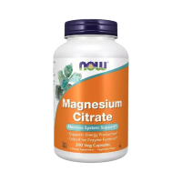 ราคา Now Foods Magnesium Citrate , 60/120/240 Capsules นาวฟู้ดส์ แม็กจี แมกนีเซียม ซิเตรท 240 Capsules (126058972769564)
