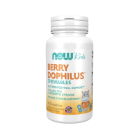 ราคา Now Kids Berry Dophilus Probiotic 2 Billion Cfu 60/120 Chewables นาวคิดส์ โพรไบโอติก สำหรับเด็ก 60 เม็ดเคี้ยว (710429599183391)