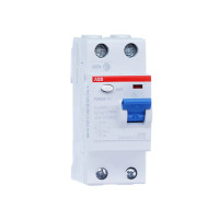 Abb เบรกเกอร์กันดูด Rccb F202a (40a) 2p 30ma Type A (rcd Dc6ma) เหมาะกับงานติดตั้ง Ev Charger (731074363921425)
