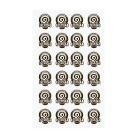 ราคา สติกเกอร์เต็งหนึ่ง สติกเกอร์โลโก้เต็งหนึ่ง ติดแก้ว 1แผ่น 24ดวง Official Store (191241005421008)