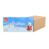 ราคา Minhuaขนมปังหิมะ ขนมปังสอดไส้ครีม หลายรสชาติ รวมรส คละรส ชิ้นใหญ่ ยกลัง (1 ลัง มี 12กล่อง/144ชิ้น) รสนม ยกลัง (765549997843659)